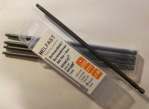 Autofeed screw driver bits for SENCO® DS50