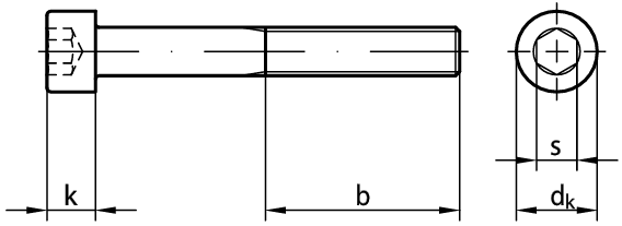Socket Cap Screw<br>ISO 4762 / DIN 912